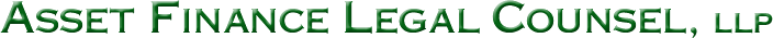 Asset Finance Legal Counsel